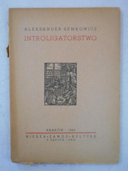 Introligatorstwo, 1948 r.