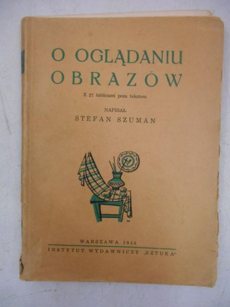 O oglądaniu obrazów, 1948 r.