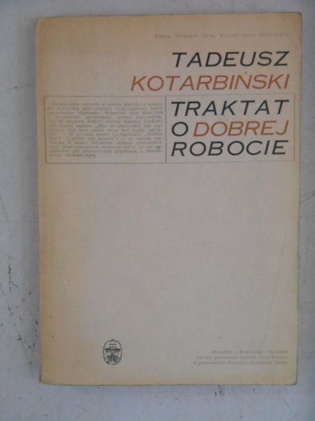 Traktat o dobrej robocie