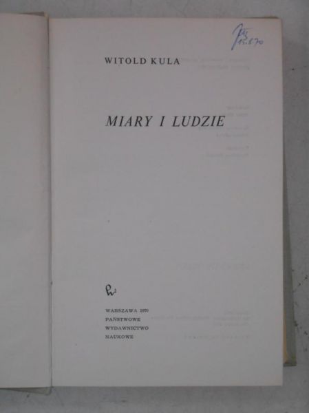 Miary i ludzie
