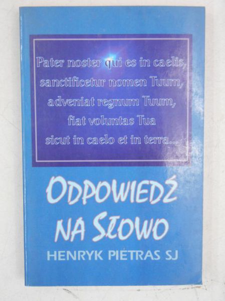 Odpowiedź na słowo