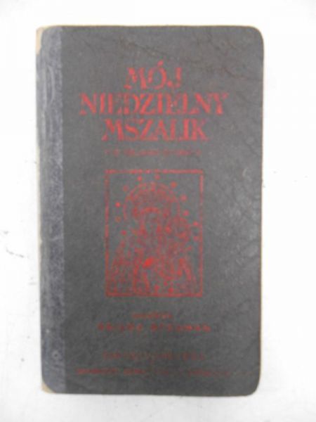 Mój niedzielny mszalik, 1940 r.
