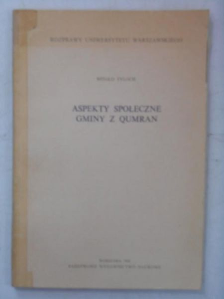 Aspekty społeczne gminy z Qumran