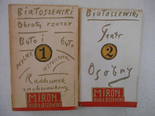 Białoszewski Miron - Obroty rzeczy / Teatr osobny