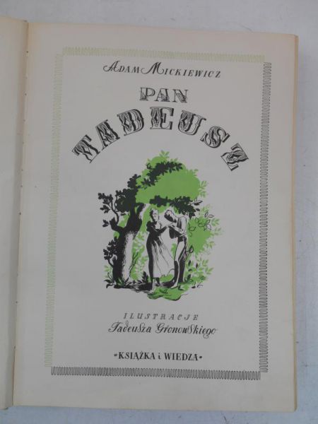 Mickiewicz Adam - Pan Tadeusz, 1950 r.