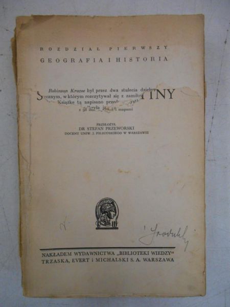 Świat starożytny, 1938 r.