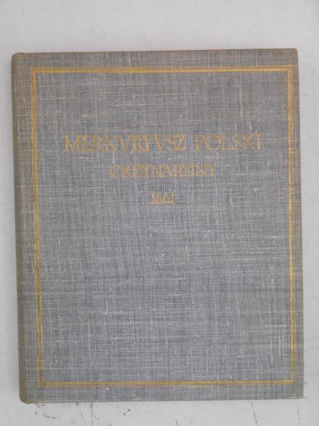 Merkvryvsz Polski Ordynaryiny 1661, Reprint z 1661 r.