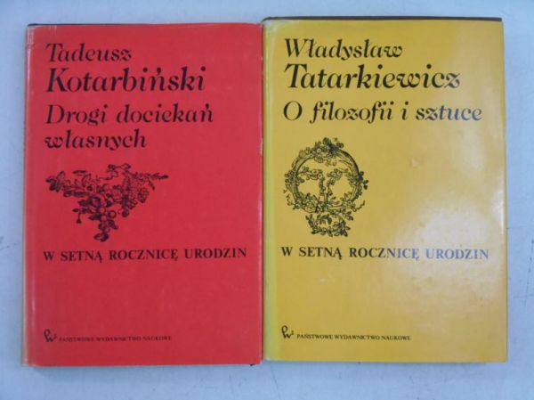 Władysław /Kotarbiński  - O filozofii i sztuce / Drogi dociekań własnych