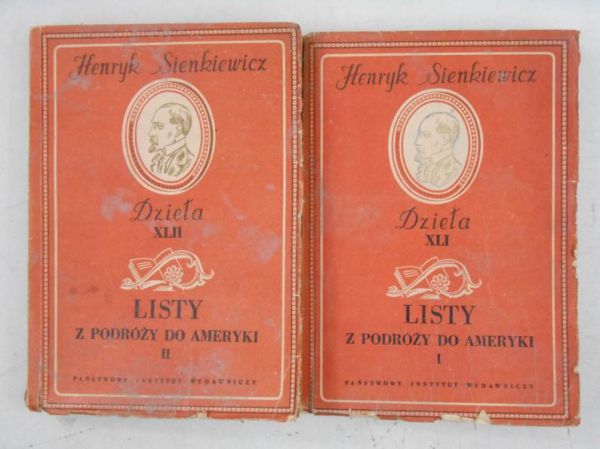 Listy z podróży do Ameryki, Tom I - II, 1950 r.