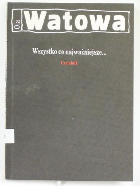 Wszystko co najważniejsze