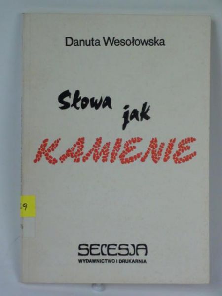 Słowa jak kamienie
