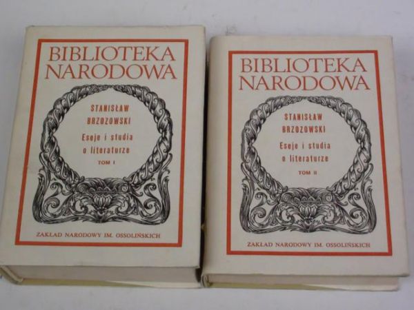 Eseje i studia o literaturze BN, T. I-II