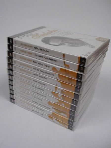 Muzyczne Legendy 12 DVD NOWE (folia)