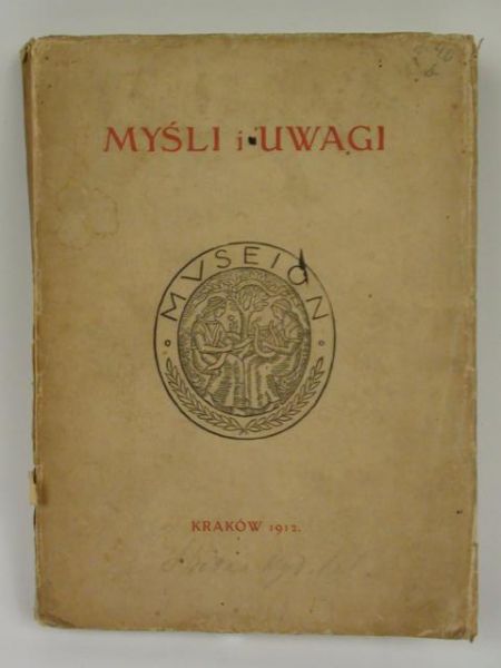Goethe J. W. - Myśli i uwagi, 1912 r.