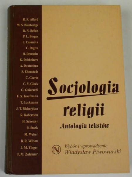 Socjologia religii. Antologia tekstów