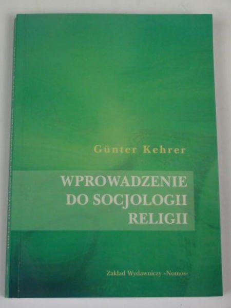 Wprowadzenie do socjologii religii