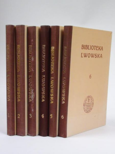 Biblioteka Lwowska, t.I-VI komplet, reprint