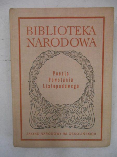 Poezja Powstania Listopadowego