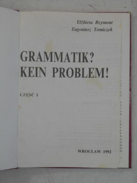 Gramatyki? Kein Problem