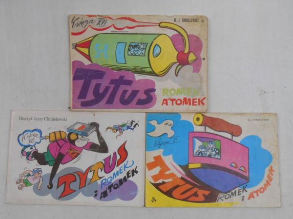 Tytus, Romek i A'Tomek, 3 komiksy