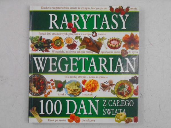 Rarytasy wegetarian. 100 dań z całego świata