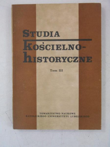 Studia kościelno-historyczne