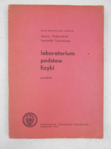 Laboratorium podstaw fizyki