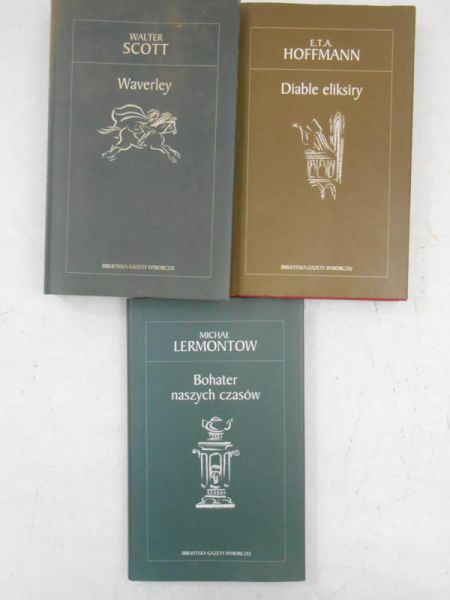 Hoffmann E. / Lermontow M. / Scott W. - Biblioteka Gazety Wyborczej, 3 książki
