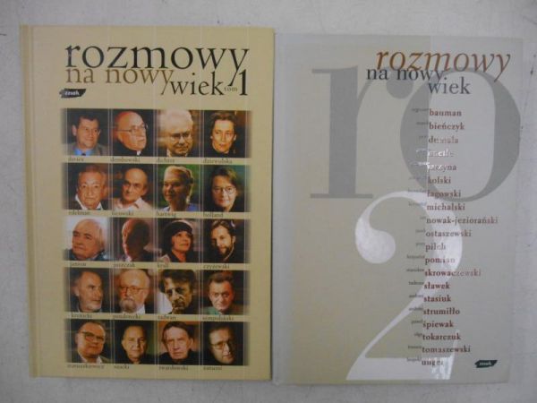Janowska Katarzyna  (red.) - Rozmowy na nowy wiek, tom I i II