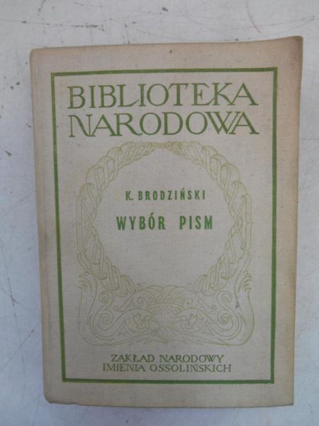 Wybór pism, BN