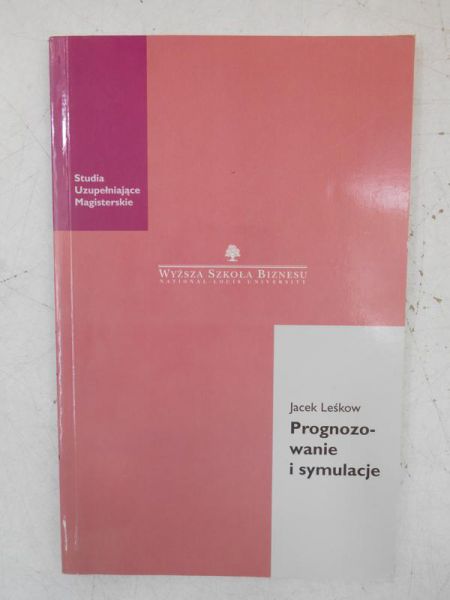 Prognozowanie i symulacje