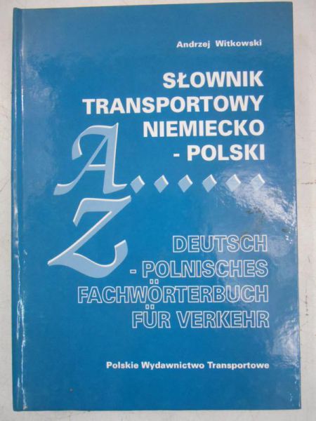 Slownik transportowy polsko-niemiecki