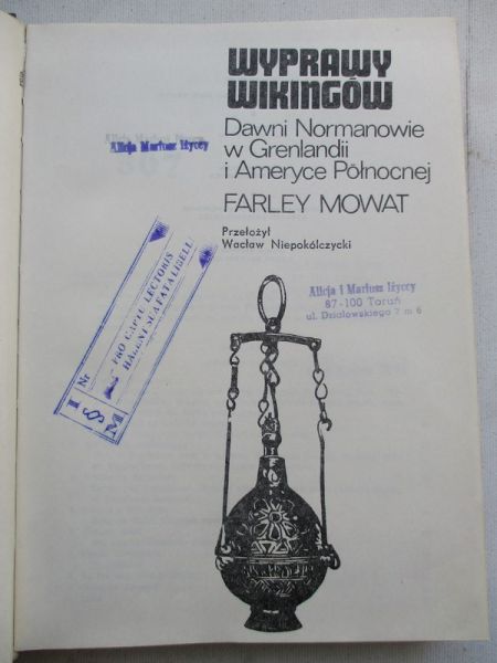 Mowat Farley - Wyprawy Wikingów