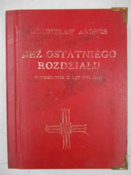 Anders Władysław - Bez ostatniego rozdziału