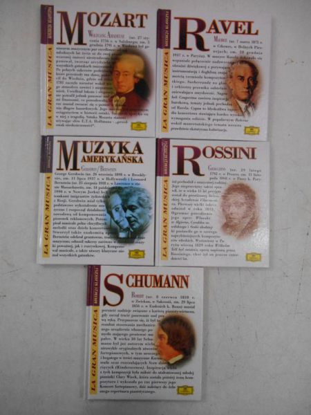 La Gran Musica. Kolekcja klasyczna 5 książek + CD