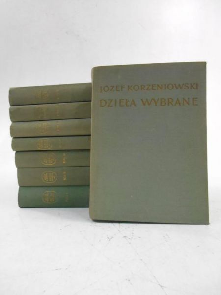 Korzeniowski Józef - Dzieła wybrane, Tom I-VIII, komplet