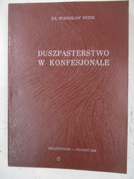 Duszpasterstwo w konfesjonale