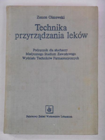 Technika przyrządzania leków