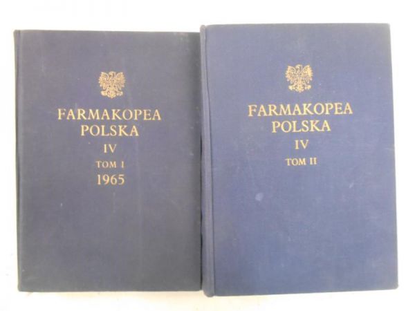 Farmakopea Polska IV, Tom I-II