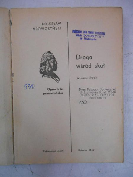 Droga wśród skał