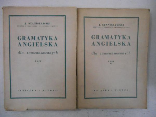 Gramatyka angielskiego dla zaawansowanych, Tom I-II, 1950 r.
