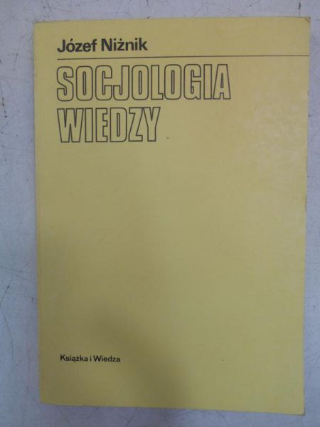 Socjologia wiedzy