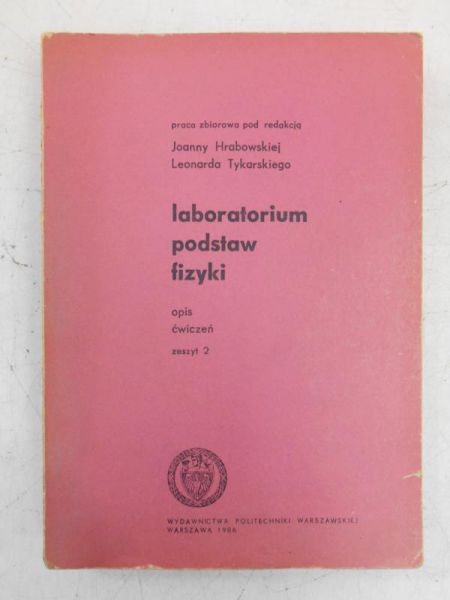 Laboratorium podstaw fizyki