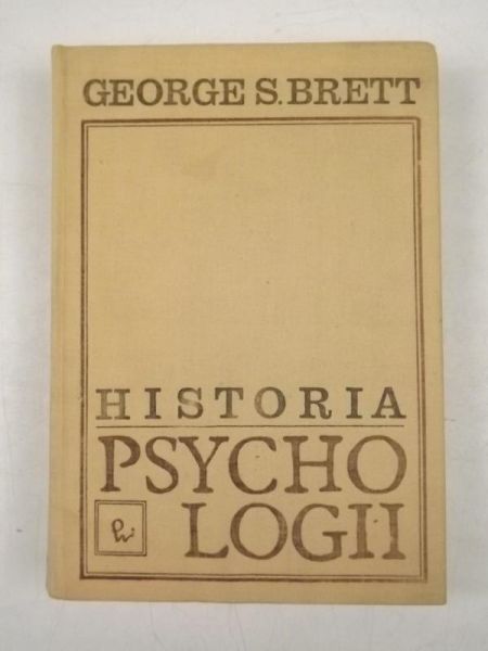 Brett George Sidney - Historia psychologii