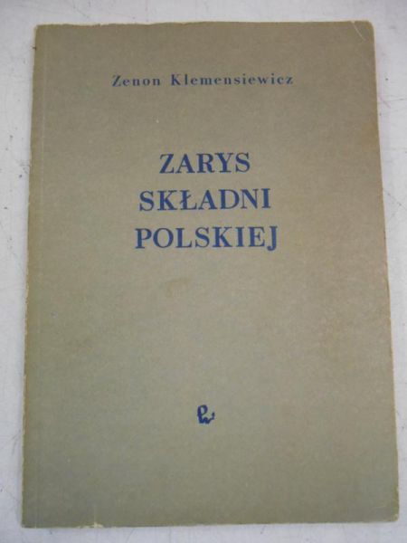Zarys składni polskiej
