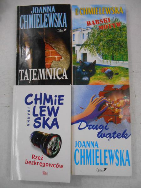 Zestaw czterech książek