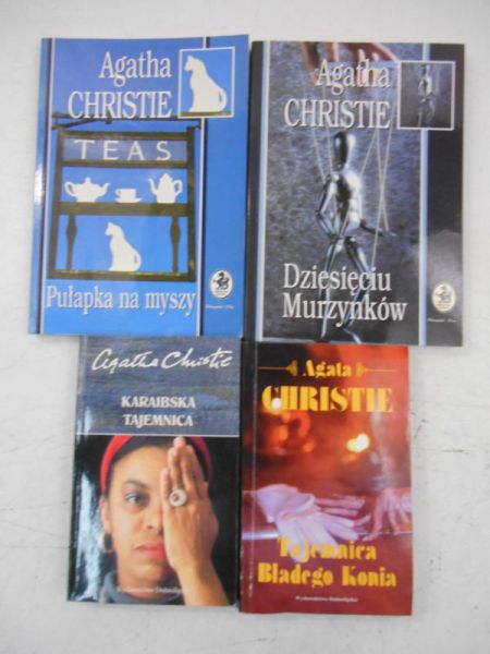 Christe Agatha - Zestaw 4 książeczek