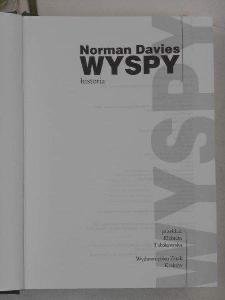 Davies Norman - Wyspy. Historia