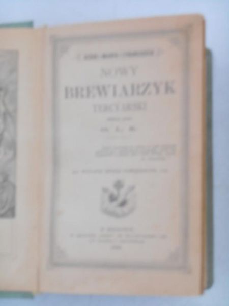 Nowy brewiarzyk tercyarski, 1899 r.