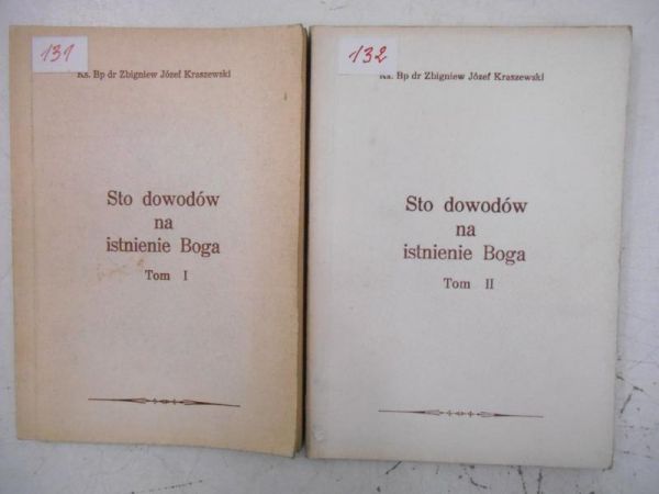 Kraszewski Zbigniew - Sto dowodów na istnienie Boga, t. I-II